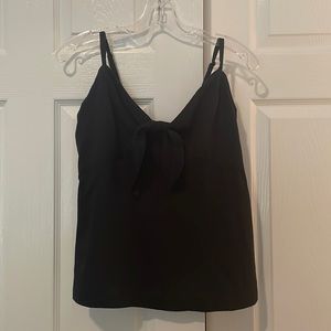 Old Navy Black Babydoll Adjustable Strap Tank
